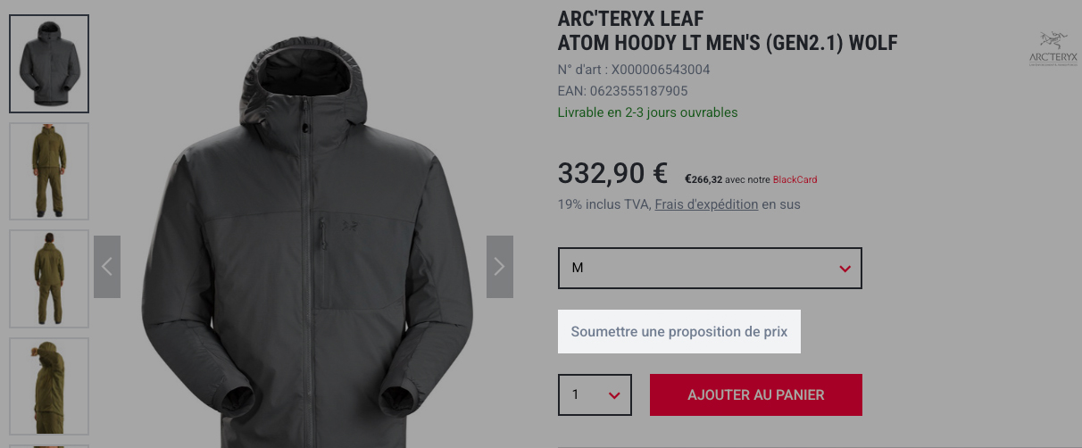 Preisvorschlag